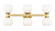 Artemis Six Light Vanity in Modern Gold (224|494-6V-MGLD)