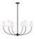 Shannon Six Light Chandelier in Matte Black (224|3040-42MB)