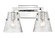 Analia Two Light Vanity in Chrome (224|1101-2V-CH)