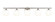 Neoma Five Light Vanity in Brushed Nickel (224|1100-5V-BN)