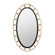Chains of Love Mirror in Matte Black/Textured Gold (137|444MI24MBTG)