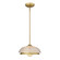 Crawford One Light Mini Pendant in Brushed Champagne Brass (62|0309-M1L BCB-RPG)