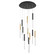 Benicio LED Chandelier in Gold-Black Mix (40|46477-033)