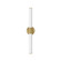 Tubo LED Bath Vanity in Natural Aged Brass (16|52504WTNAB)