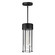 Millennial One Light Outdoor Pendant in Black (16|30587CDBK)