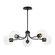 Knox Five Light Chandelier in Black (16|21635CLBK)