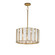 Miramar Three Light Pendant in Capiz / Natural Aged Brass (16|12803CZNAB)