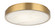 Marblestone LED Ceiling Mount in Aged Gold Brass (423|X05915AG)