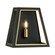 Rosalie One Light Wall Sconce in Matte Black + Aged Gold Brass (423|W72101MBAG)