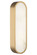 MARBLESTONE LED Wall Sconce in Aged Gold Brass (423|W05916AG)