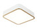 Ainslay LED Ceiling Mount in White + Aged Gold Brass (423|M10542WHAG)