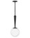 Izzy LED Pendant in Black (531|83507BK)