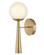 Izzy LED Wall Sconce in Lacquered Brass (531|83500LCB)