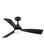 Una 44'' Ceiling Fan in Matte Black (13|905644FMB-LDD)