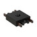 Continuum - Track Track End to End Connector in Black (86|ETMSC180-2END-BK)
