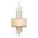 Adirondack Two Light Wall Sconce in Warm Silver Leaf (67|B2892-WSL)
