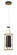 Levitation LED Mini Pendant in Sand Coal And Soft Brass (7|5085-781-L)