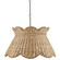 Annabelle One Light Pendant in Natural/Molé Black (142|9000-1115)
