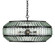 Centurion Six Light Chandelier in Clear/Satin Black (142|9000-1078)