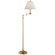 Dorchester3 One Light Swing Arm Floor Lamp in Antique-Burnished Brass (268|CHA 9121AB-L)