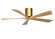 Irene-5H 52'' Ceiling Fan in Brushed Brass (101|IR5H-BRBR-LM-52)