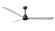 Alessandra 72'' Ceiling Fan in Textured Bronze (101|AK-TB-BW-72)