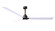 Alessandra - LK 72'' Ceiling Fan in Textured Bronze (101|AKLK-TB-MWH-72)
