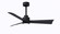 Alessandra 42''Ceiling Fan in Matte Black (101|AKLK-BK-BN-42)