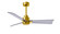 Alessandra 42'' Ceiling Fan in Brushed Brass (101|AK-BRBR-BN-42)