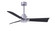 Alessandra 42'' Ceiling Fan in Brushed Nickel (101|AK-BN-BK-42)