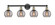 Edison Four Light Bath Vanity in Black Antique Brass (405|616-4W-BAB-G1213-6SM)