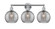 Edison Three Light Bath Vanity in Polished Chrome (405|616-3W-PC-G1213-8SM)