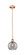 Edison One Light Mini Pendant in Antique Copper (405|616-1S-AC-G1213-8SM)