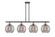 Ballston Four Light Island Pendant in Black Antique Brass (405|516-4I-BAB-G1213-10SM)