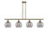 Ballston Four Light Island Pendant in Antique Brass (405|516-4I-AB-G1213-8SM)