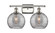 Ballston Two Light Bath Vanity in Polished Nickel (405|516-2W-PN-G1213-8SM)