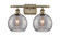 Ballston Two Light Bath Vanity in Antique Brass (405|516-2W-AB-G1213-8SM)