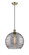 Ballston One Light Pendant in Antique Brass (405|516-1P-AB-G1213-14SM)