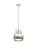 Downtown Urban One Light Mini Pendant in Satin Nickel (405|410-1SS-SN-M410-8W)
