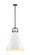 Downtown Urban One Light Pendant in Matte Black (405|410-1SL-BK-M411-18W)