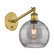 Ballston One Light Wall Sconce in Brushed Brass (405|317-1W-BB-G1213-8SM)