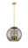 Ballston Three Light Pendant in Satin Gold (405|221-3S-SG-G1213-16SM)