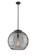Essex One Light Pendant in Matte Black (405|221-1S-BK-G1213-18SM)