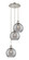 Ballston Three Light Pendant in Polished Nickel (405|113B-3P-PN-G1213-8SM)