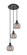 Ballston Three Light Pendant in Matte Black (405|113B-3P-BK-G1213-6SM)