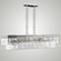 Valencia Modern 12 Light Linear Chandelier in Polished Nickel (183|IL8306-P-38G)