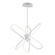 Nightingale LED Chandelier in White (110|MDN-1587 WH)