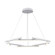 Celestia LED Chandelier in White (110|MDN-1566 WH)