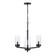 Meadowlark Three Light Chandelier in Black (110|71735-3 BK)