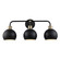 Indigo Three Light Vanity in Black/Antique Gold (110|22533 BKAG-BK) Indigo Three Light Vanity in Black/Antique Gold (110|22533 BKAG-BK)